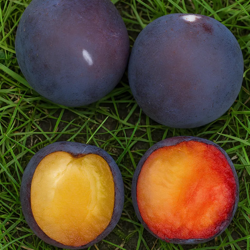 Scion de pluot / hybride Prumix™ Douceur d'Italie cultivé dans le Tarn - résistant aux maladies - compatible Agriculture Bio