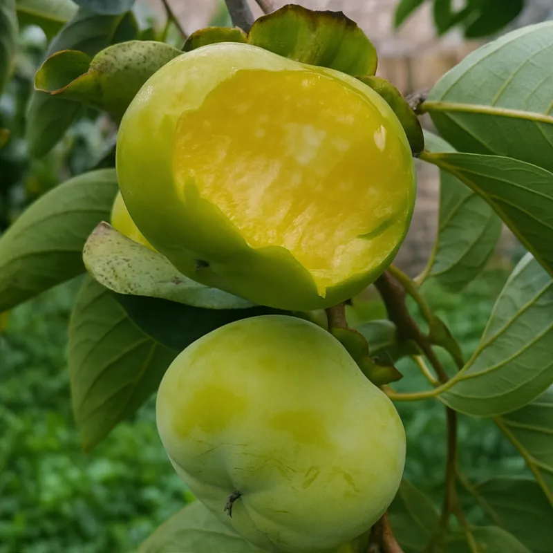 Scion de Kaki Pomme Taishu cultivé dans le Tarn - résistant aux maladies - compatible Agriculture Bio