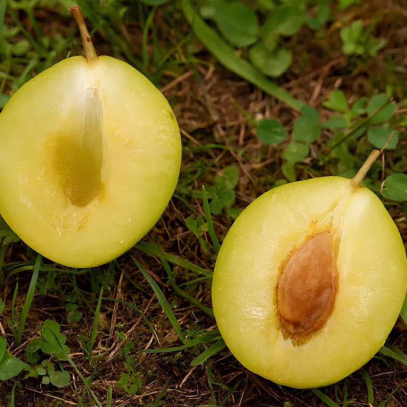 Scion de Prunier Goutte d'Or cultivé dans le Tarn - résistant aux maladies - compatible Agriculture Bio